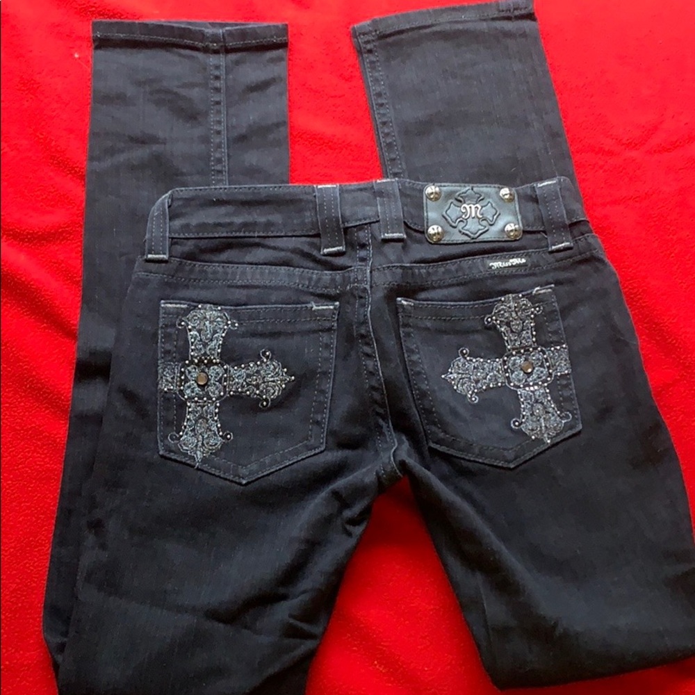 Miss Me. Black Jeans 27